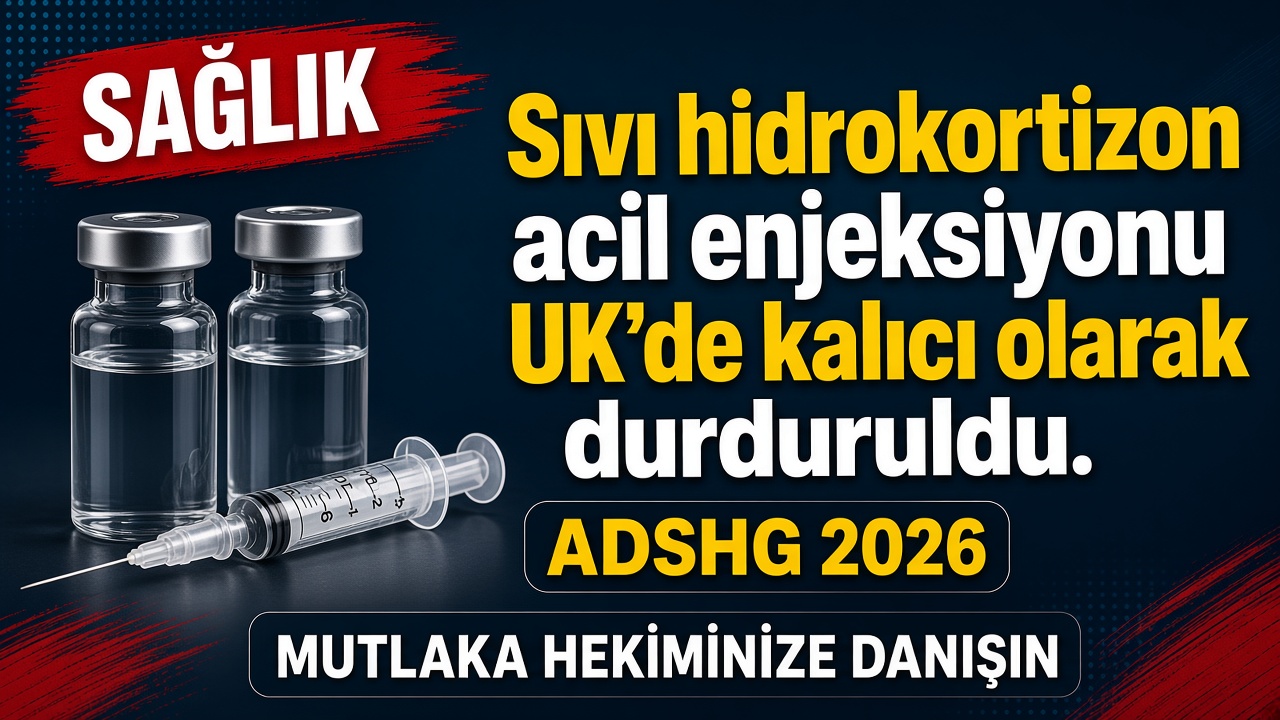 Sıvı hidrokortizon acil enjeksiyonu UK’de kalıcı olarak durduruldu — haber kartı