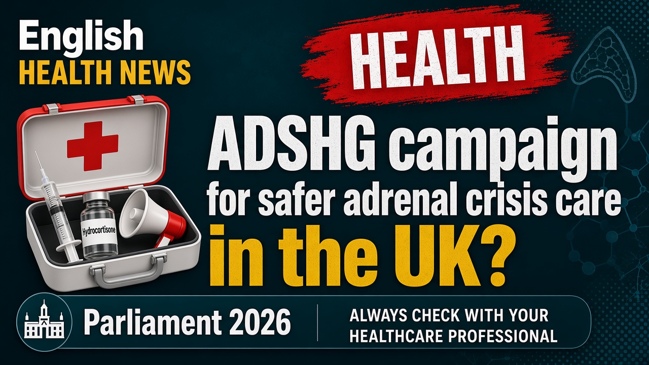 ADSHG campaign for safer adrenal crisis care in the UK