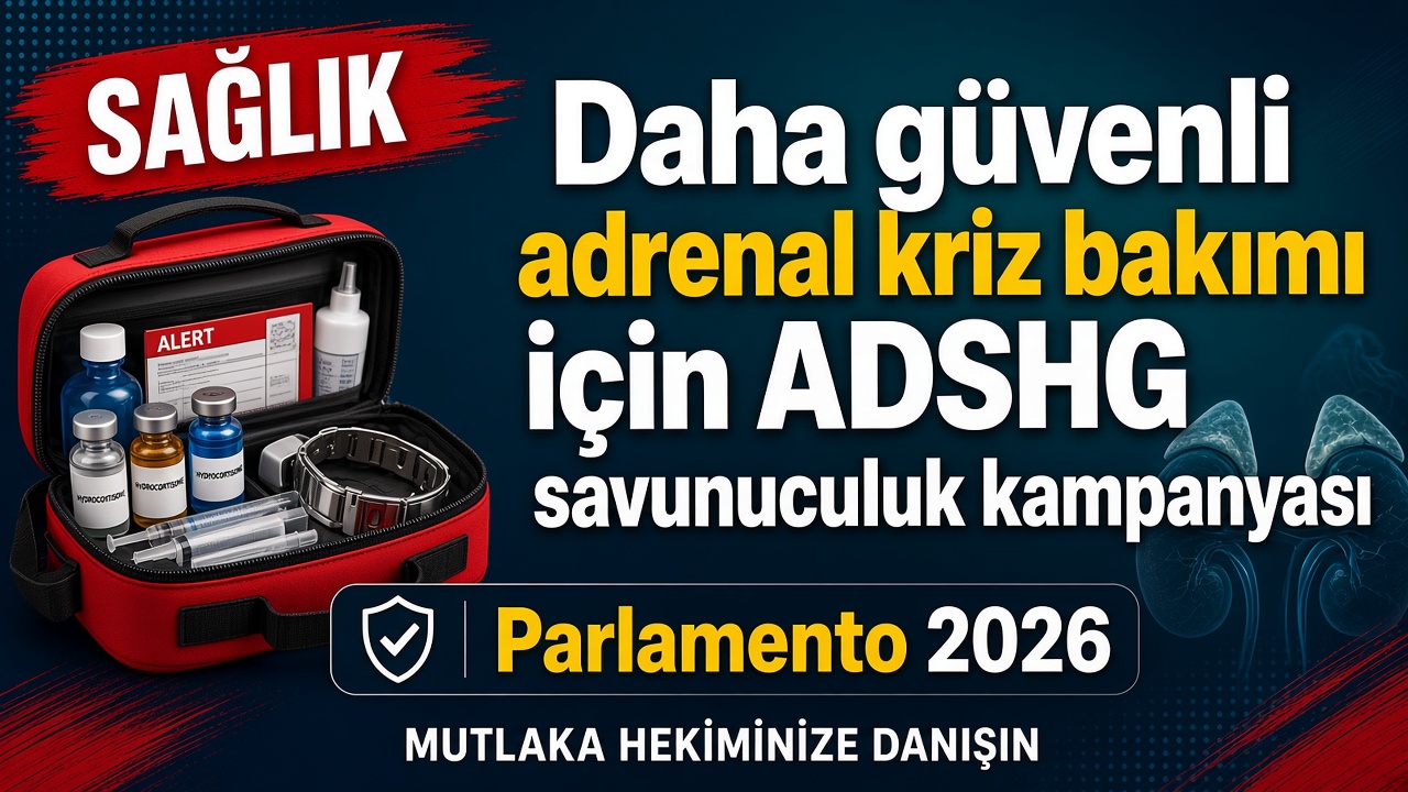 Daha güvenli adrenal kriz bakımı için ADSHG savunuculuk kampanyası