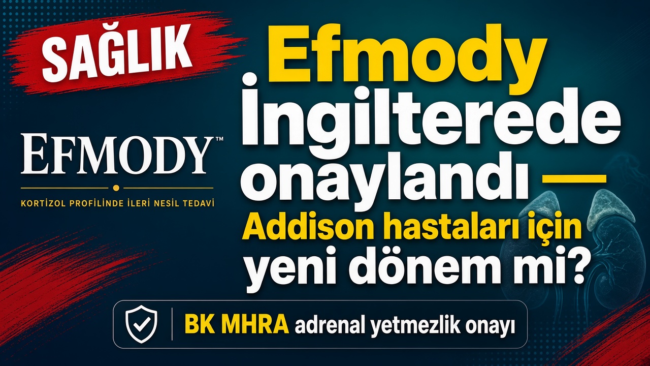 BK’da Efmody (modifiye salımlı hidrokortizon) adrenal yetmezlik için MHRA onayı aldı